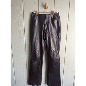 Vintage 90s Wilsons Leather Maxima Pants, Size 4